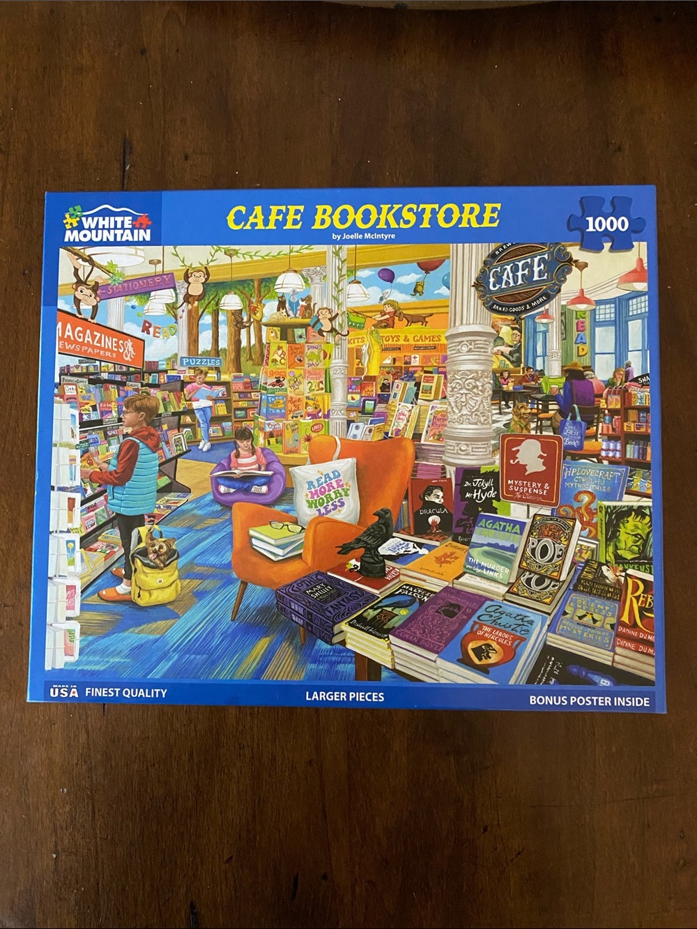 White Mountain • Cafe Bookstore • 1000 Piece Puzzle
